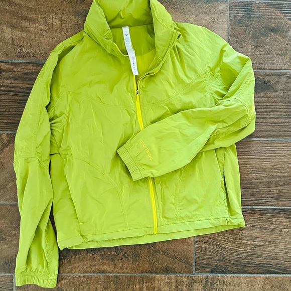 Lululemon Athletica Neon Green Jacket - Picture 1 of 3
